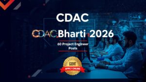 CDAC Bharti 2026 For 60 Project Engineer Posts Recruitment